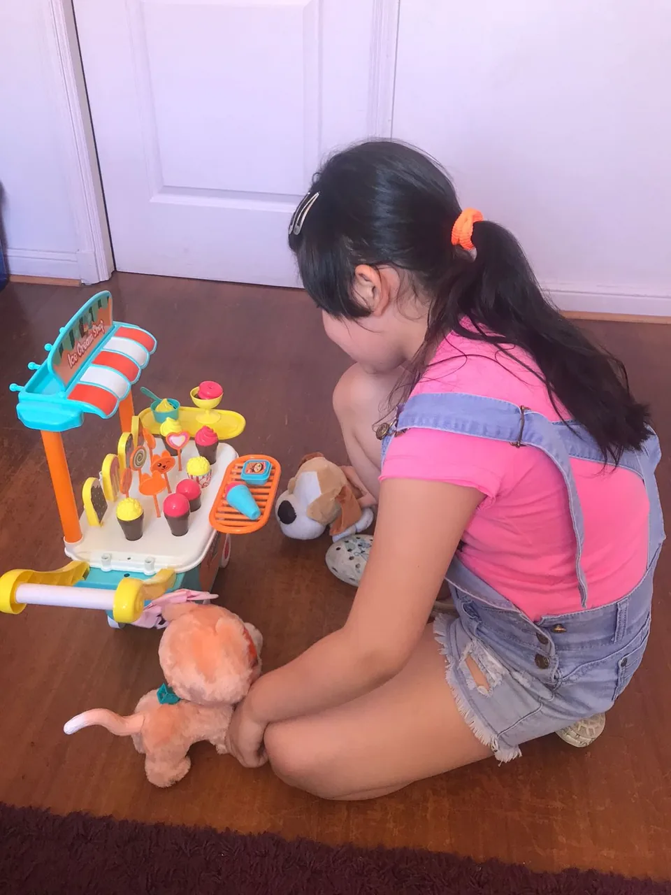 Sesión con material didáctico y juego funcional