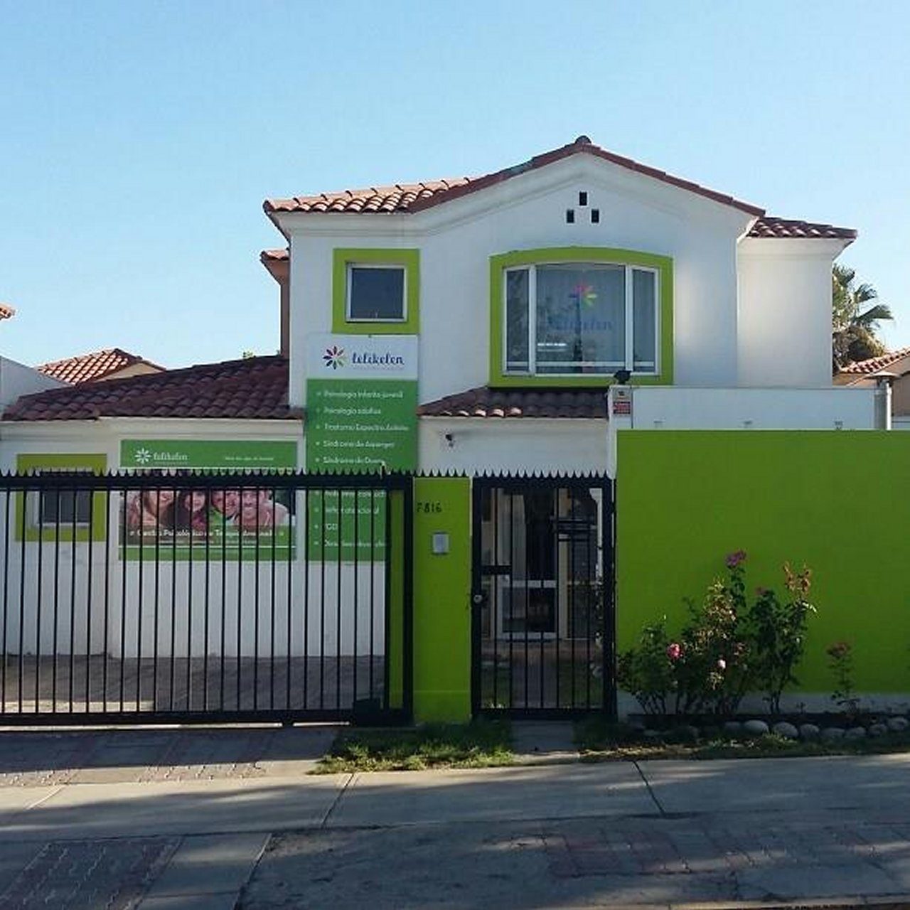 La casa del centro Lelikelen en Peñalolén
